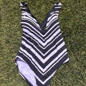 La Blanca Stripe One Piece